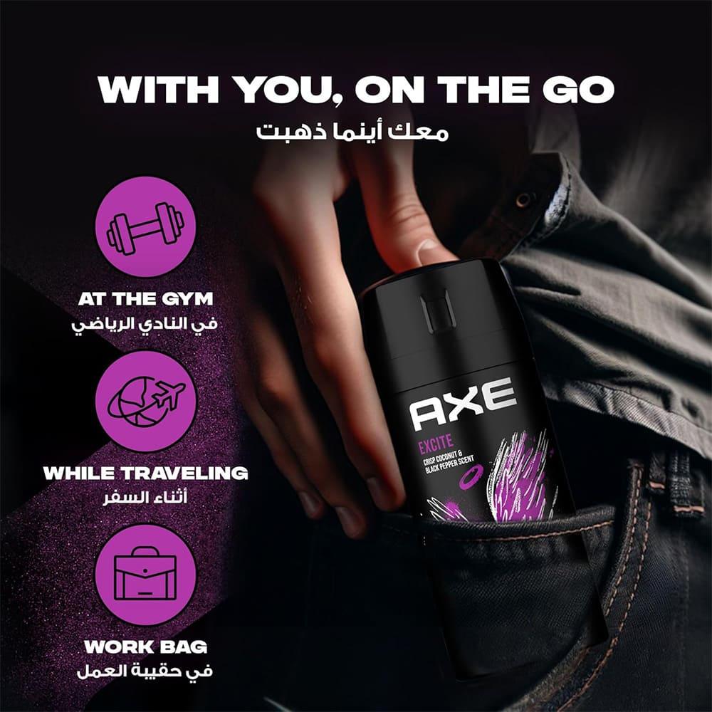 Axe - Excite 48H Deodorant Body Spray - Zambeel