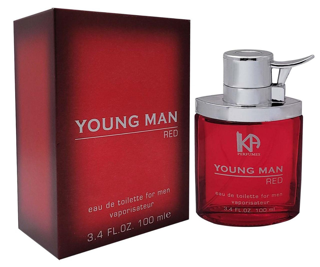 KA Perfumes - Young Man Red Eau de Toilette for Men - Zambeel