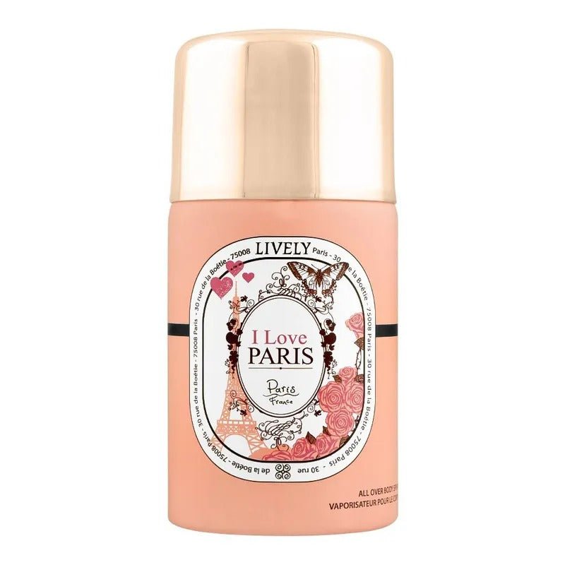 Lively - I Love Paris Body Spray - Zambeel