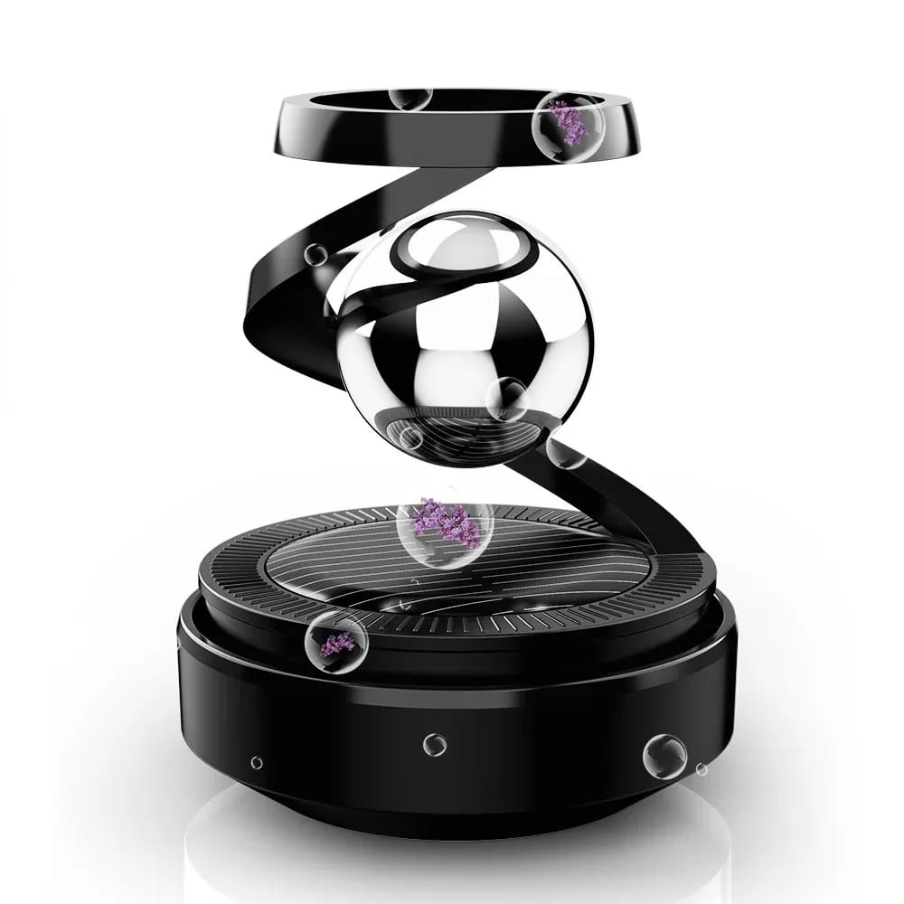 Solar Rotating Ring Car Freshener - Zambeel